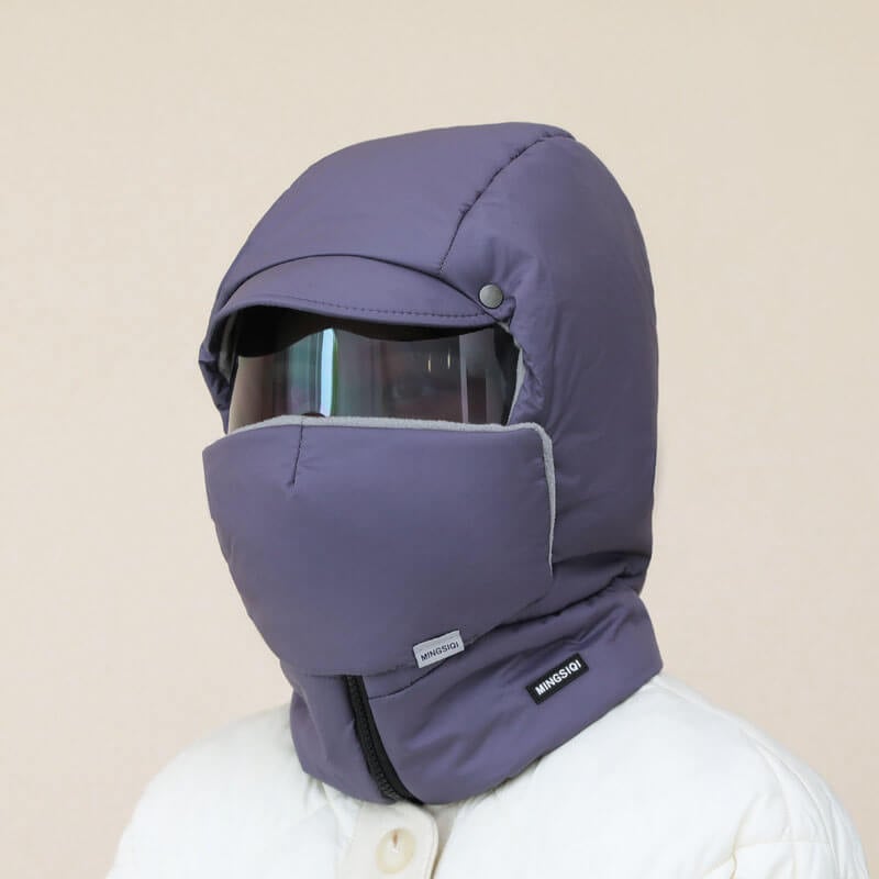 4 in 1 Winter Down Trapper Hat