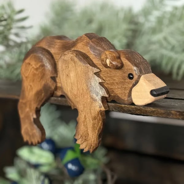 Carved Wooden Decor