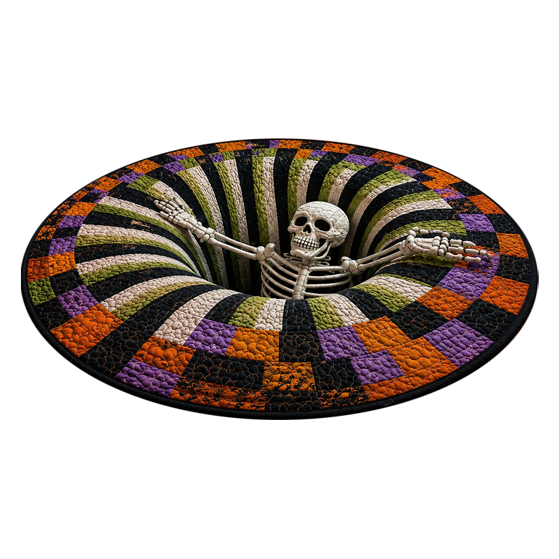 Glosrity™ 3D Vortex Halloween Rug